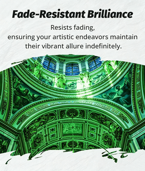 Water-based paint, electroplated blue