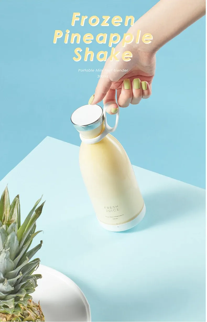 Mini Juicers Portable Electric Juicer Blender Usb Fruit Mixers Fruit Food Milkshake Multifunction Juice Maker Machine