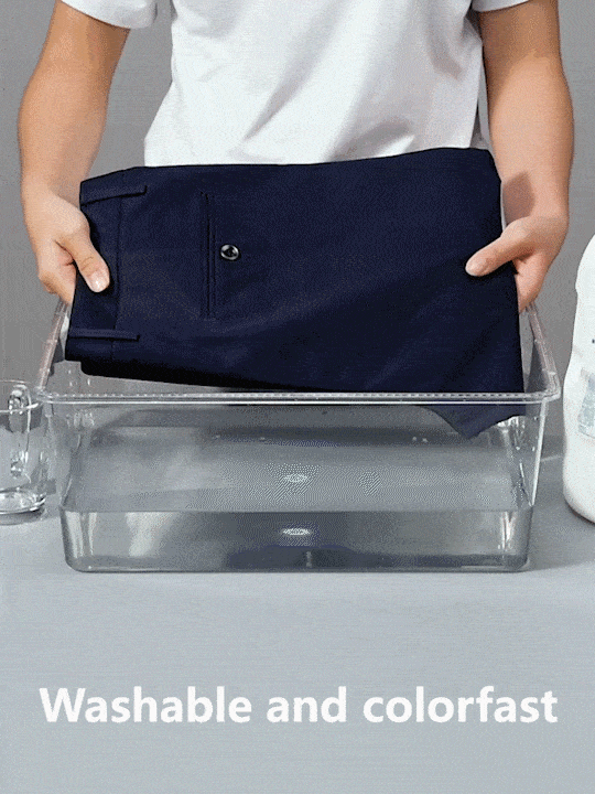 Men's Ice Silk Suit Pants - High Elasticity, Breathable, Wrinkle-Free