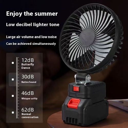 Rechargeable Lithium Battery Portable High-Power Fan(includes one battery and one charger)