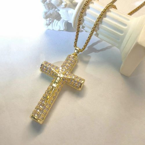 Jesus Crucifix Pendant Necklace
