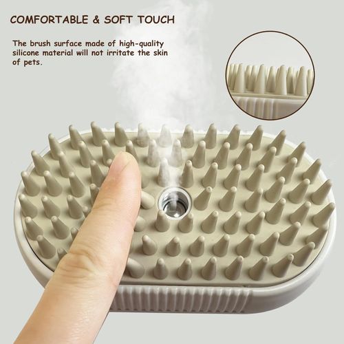 Pet Electric Hair Brush Cat Dog Steam Brush