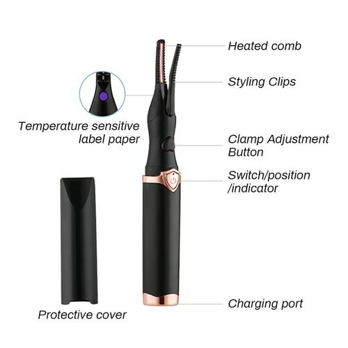Electric Eyelash Curler for Instant Glam Blink & Dazzle