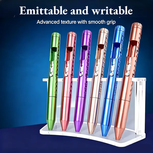 Agent Pen with Ejecting Shells, Dual-Use Writing Shooting Toy Pen, Fun Stress Relief Gadget for Office Home