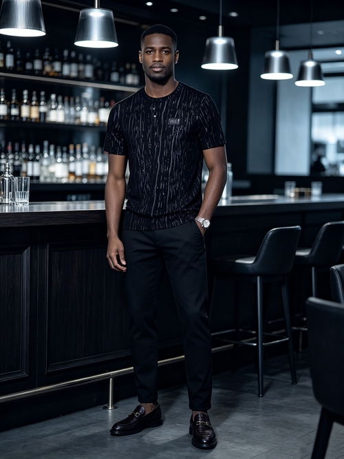 Advanced men's short sleeved shirt