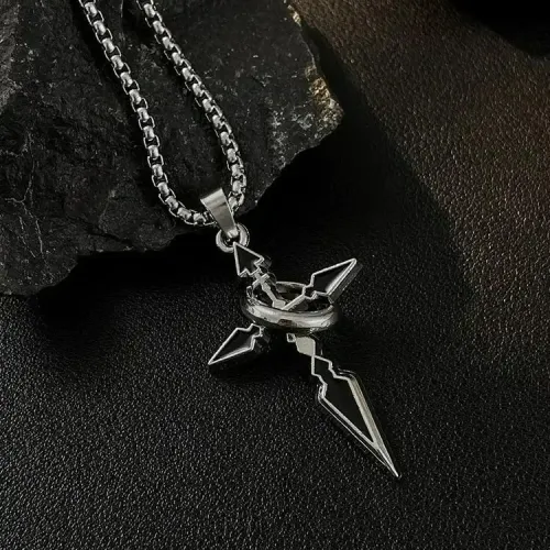 Multifunctional cross necklace