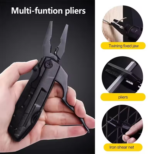 Multi-function Folding Pliers Knife, Portable Outdoor Pocket Multi Tool,  Utility Knife