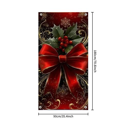 Santa Claus Party Decoration Banner Door Banner