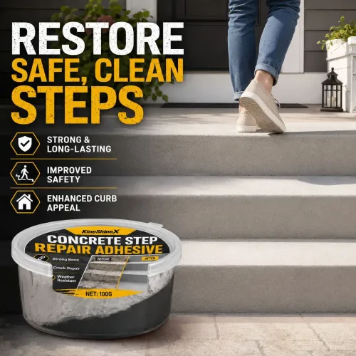 Concrete Step Repair Adhesive Cracks Filler Weatherproof Waterproof High Strength Strong Bonding For Walkway For Patios Garden