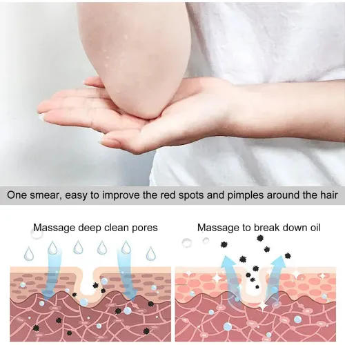 500ml Body Cleansing Bath Oil Exfoliator Moisturizing Skin Repairing Brighten Body Wash Skin Exfoliating Dirt Shower Oil