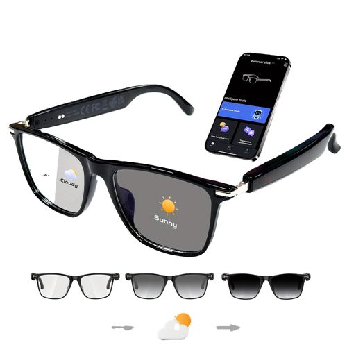 ⏰BLACK FRIDAY SALE🎁AI-powered unisex audio translation glasses