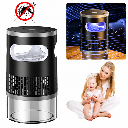 Outdoor Rechargeable Mosquito Killer Lamp with LED Night Light Electric Fly Traps for Outside Patio Backyard Garden