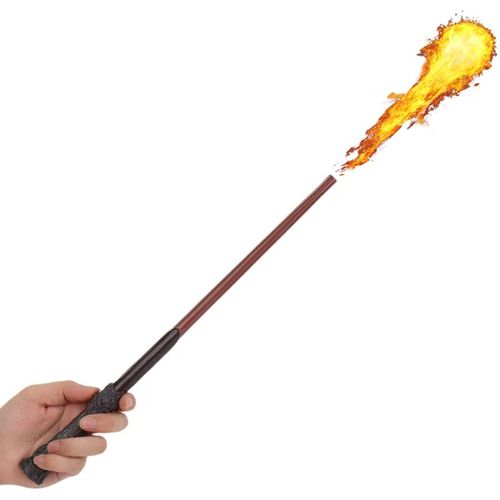 Harry's fire-breathing wand
