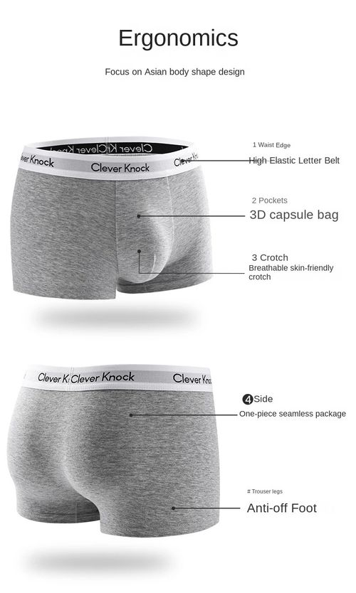 1PCS Cotton Men's Boxer Shorts Solid Plus Size Sexy Underpants Male Breathbale Lingerie Soft Comfort Daily Wear Panties