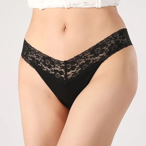 3 PCS Women Seamless Cotton Comfort Panties Female Classic Underpant Lace-Trim Underwear Sexy 8 Colors Solid Lingerie Girls Briefs