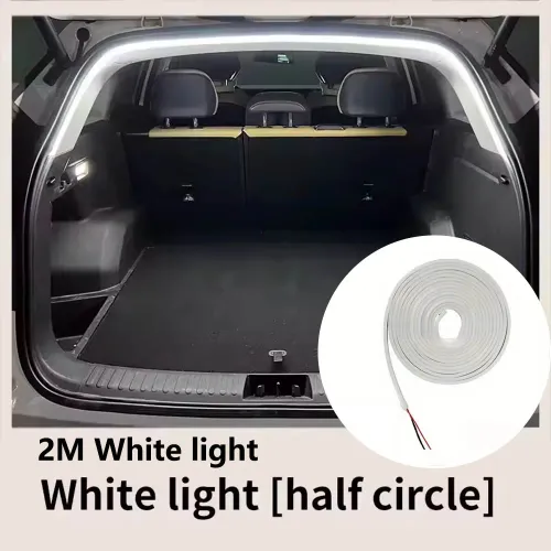 12V 2M Dynamic Flowing Car Trunk LED Strip High-Brightness Wiring Automatic Sensing