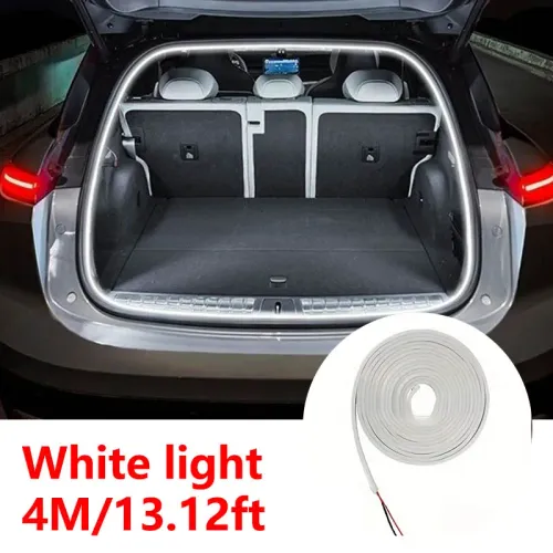 12V 2M Dynamic Flowing Car Trunk LED Strip High-Brightness Wiring Automatic Sensing