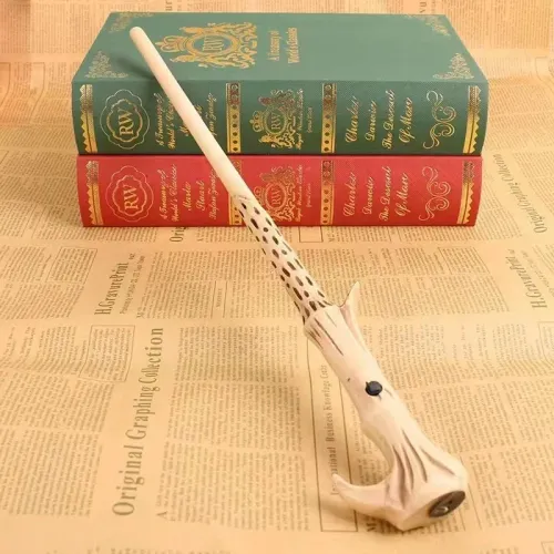 Harry Potter creative Resin Magic Wand Decorative Prop Fantasy Style Ornament With Textured Handle For Home Display Gift Collection