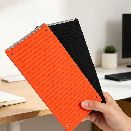 2PCS Creative Silicone Phone Stand - Flexible Foldable Transformable Desk Tablet Laptop Holder Travel Accessory