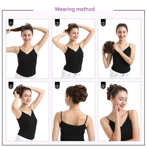 Messy Curly Dish Bun