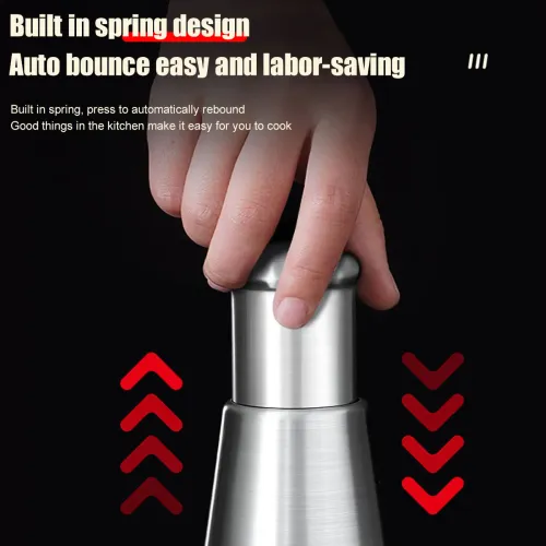 Patting knife garlic press
