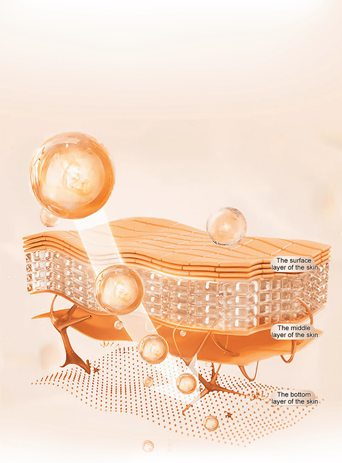 Five-in-one Vitamin C tinted moisturizer: Conceals imperfections, provides sun protection, brightens skin tone, and acts as a makeup base for a natural, non-cakey look.