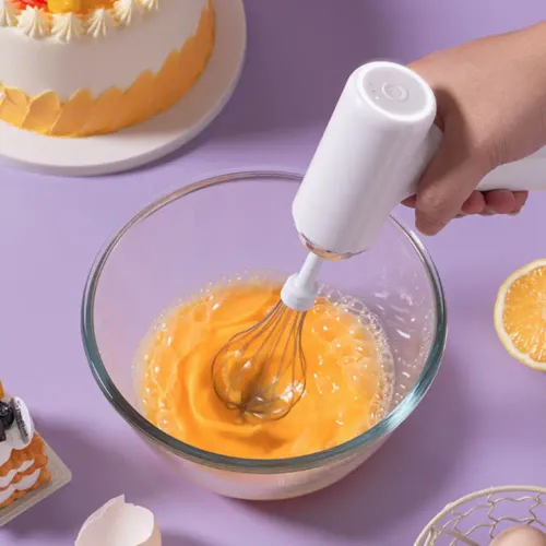 Electric mixer, rechargeable, handheld, cordless mixer for home use, electric mixer for baking butter, handheld mixer for cakes.