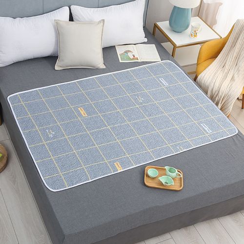 80x120cm waterproof and washable diaper pad for nighttime and menstrual protection, suitable for elderly, patient, and infant care.