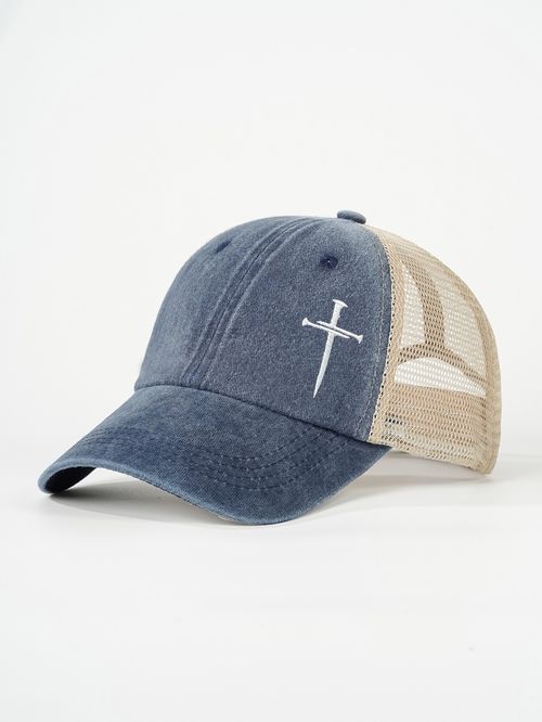 3 Nails 1 Cross Nailed It Cap