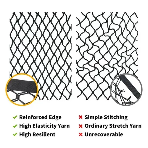 Pickup Truck Cargo Net – Trunk Storage and Securing Net