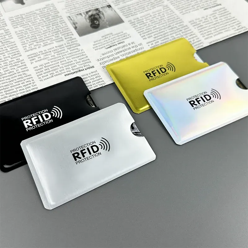 8 pieces RFID Blocking Sleeves – Protect Your Cards from Electronic Theft