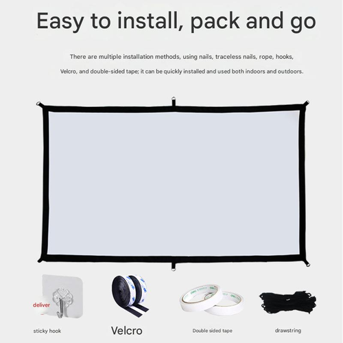 Curtain Wall Hanging Curtain Mobile Portable Bedroom Living Room Office Screen Projection Clot