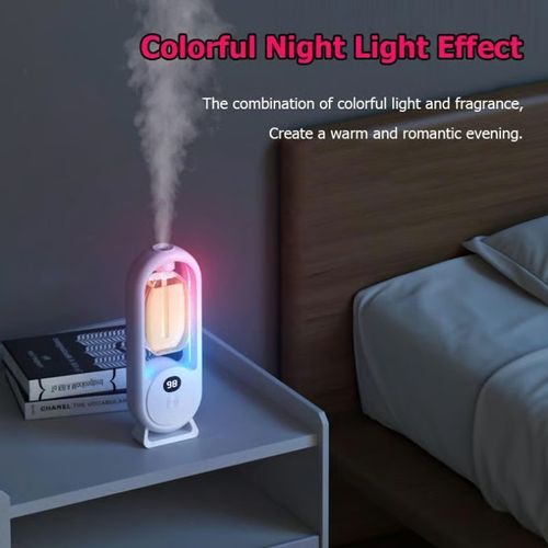 🌸 Essential Oil Diffuser USB Powered with Light ✨