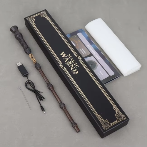 Top quality fireball throwing flame metal core harry hermione wand