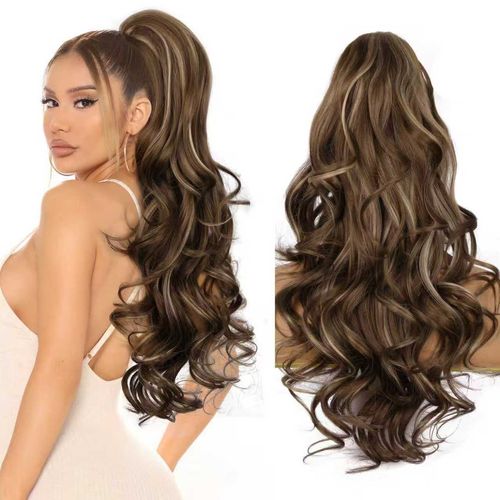 💜Limited time promotion 50%OFF💜Clip-on Wavy Ponytail Extension
