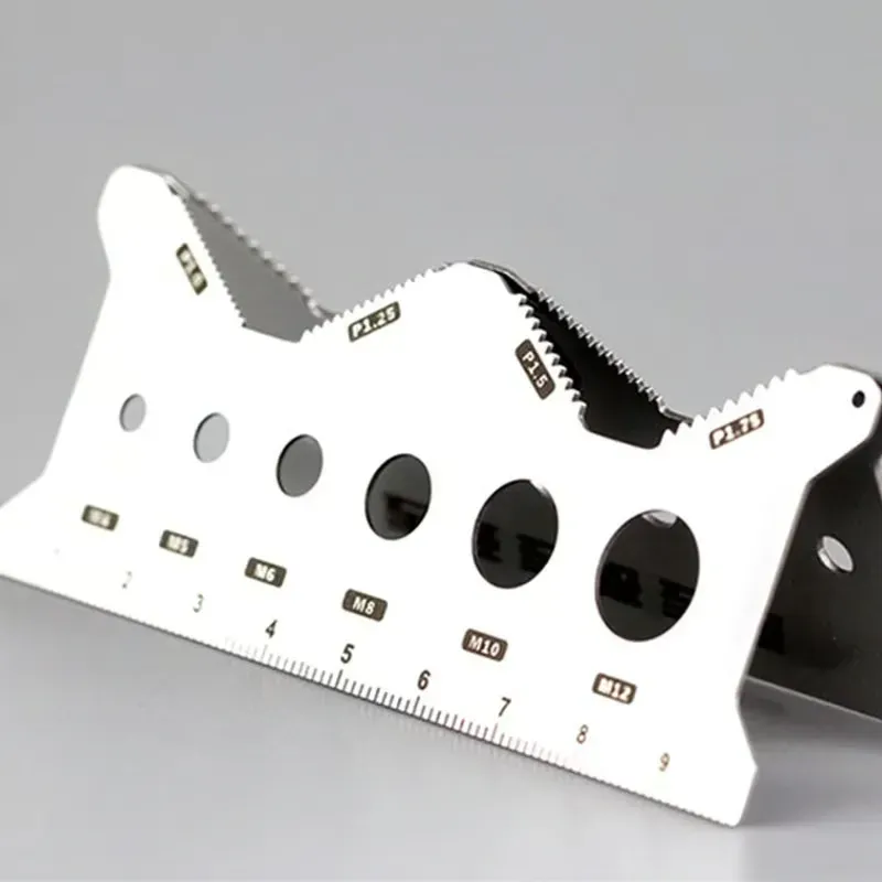 💥Stainless Steel Double-Sided Bolt Gauge Card