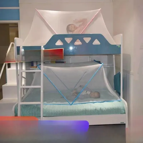 Portable Foldable Mosquito Net Simple Installation Free Easy to Carry Travel Mosquito Net for Dormi Bedroom Anti-Mosquito