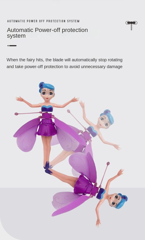 Flying fairy floating toy USB rechargeable