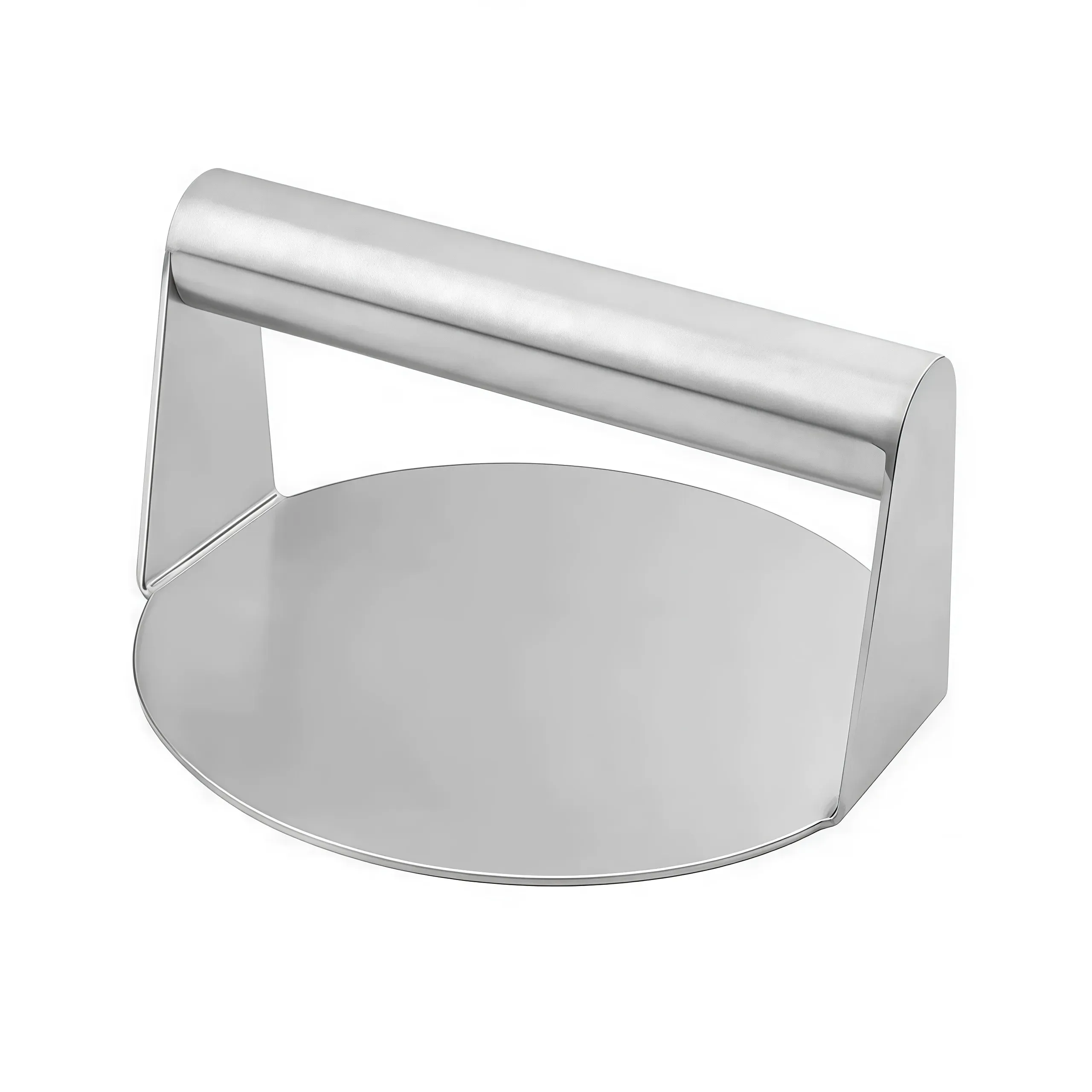 3PCS Stainless Steel Burger Press Circular Dough Press Non‑Stick Meat Smasher for Hamburger Tortilla Dumpling Skin Kitchen Tool