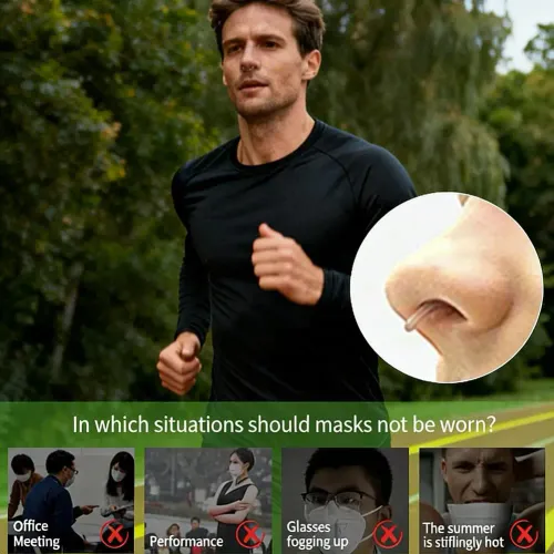 Invisible Disposable Nasal Plugs Multi-Size Unobtrusive Nasal Filters Allergy Relief Breathable Nasal Filtration Set