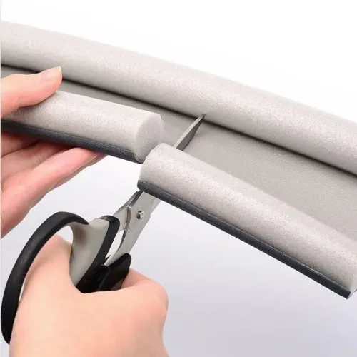 2PCS Flexible Under Door Draft Stopper Door Bottom Seal Strip Weather Strip Thicker Anti-Cold Gap Blocker Sealing Weather Strip
