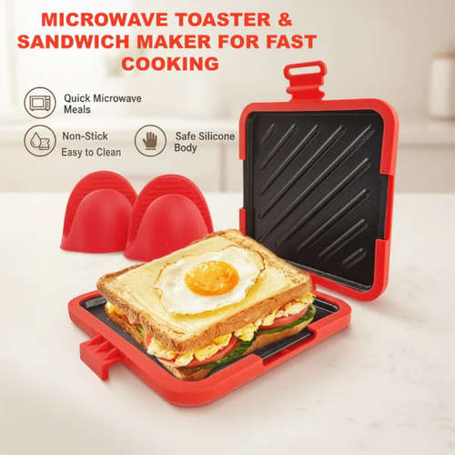 🔥2026 New Arrival: Limited Time 52% Discount! 🔥Microwave Toaster and Sandwich Maker