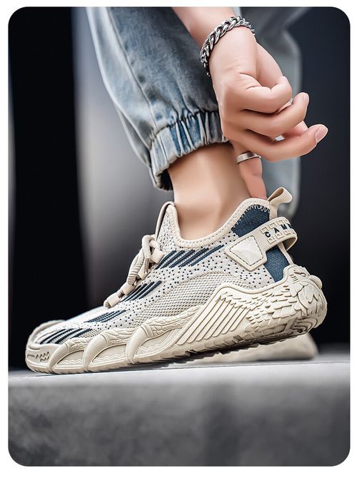 Breathable woven mesh shoes with soft soles and lightweight anti slip properties