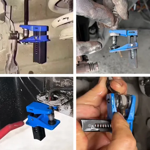 4Pcs Brake Fluid Line Block Off Cap Set For Auto Motorcycle Repair Seal Oil Pipe Leak Oil pipe clamp interception clamp Proof Tools