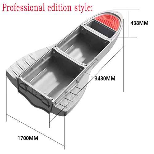 Protable car fishing boat
