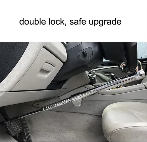 Anti-theft special-retractable car steering wheel safety lock