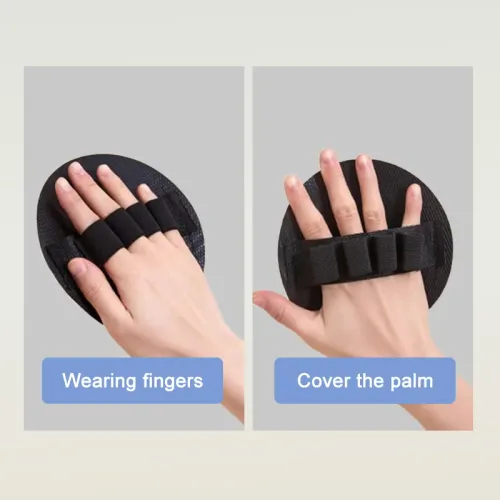 5 pcs Round exfoliating mitt
