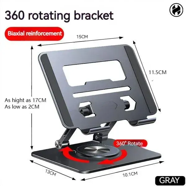 💥Laptop Stand, Aluminum Alloy Rotating Stand 🚀Limited-time 50% off!🚀 Cash on delivery available in Nigeria.