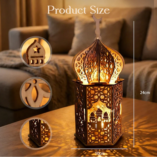 LED-lantaarn voor ramadanversiering