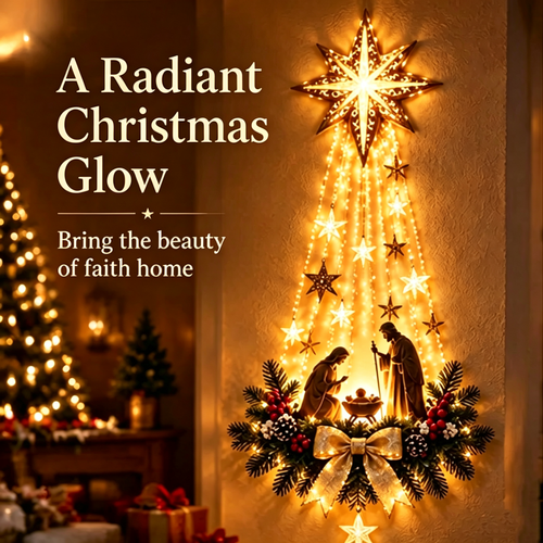 Illuminated wall decor, indoor LED lighting
